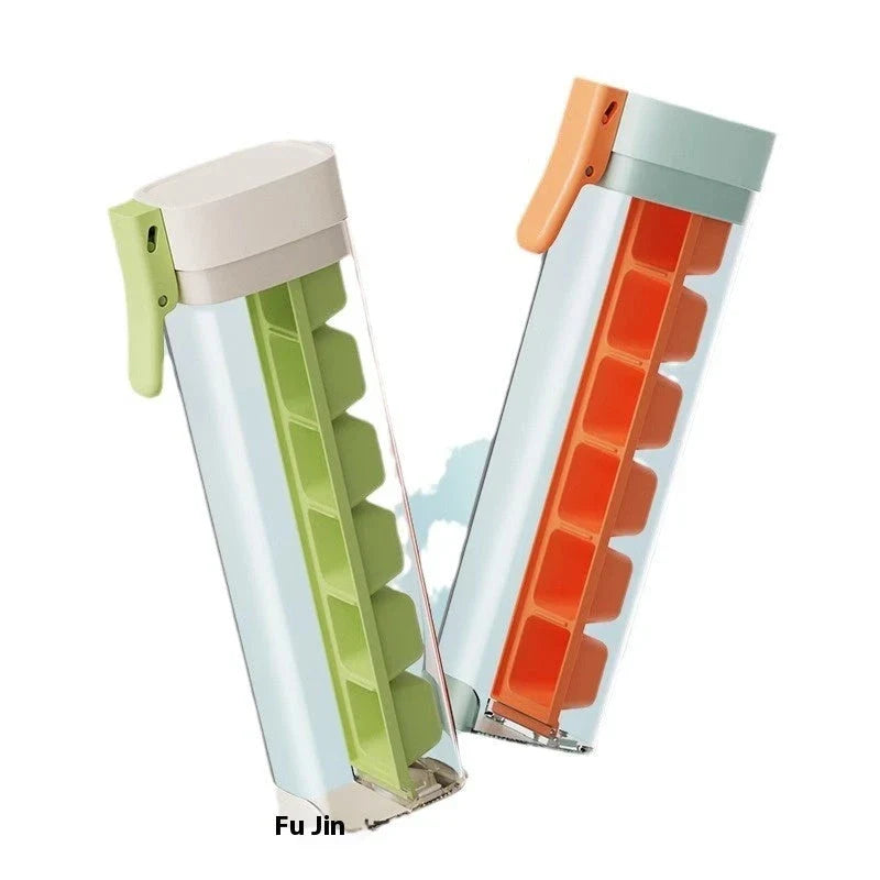 Effortless ice cube maker with one-touch release, made of food-grade, BPA-free materials for safe use in homes, parties, and bars