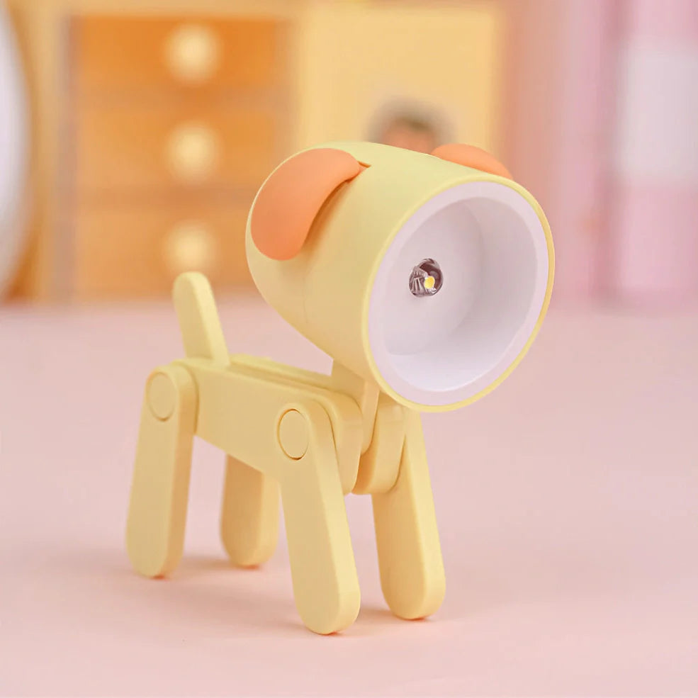 LED decorative animal night light in various colours measuring 55x35x80mm