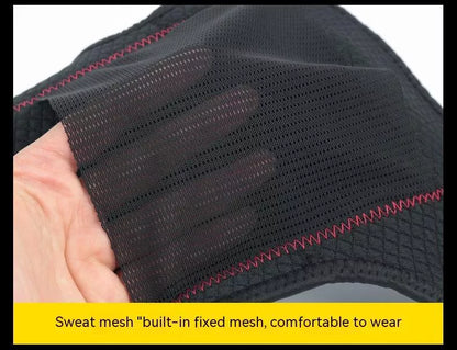 Adjustable black elbow pad for basketball and tennis sports protection