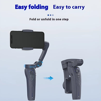 Three-axis phone stabiliser with AI tracking module, ABS body, for phones up to 280g and 9cm wide, English version