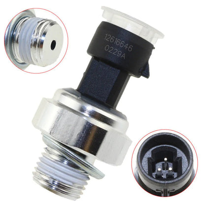 Buick Chevrolet oil pressure sensor with part numbers 12573107 12567323 12562230