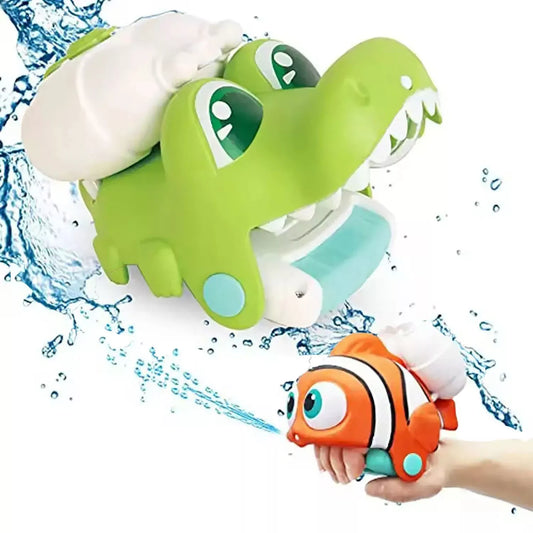 Kids animal design press on wrist water gun for safe outdoor and indoor water play