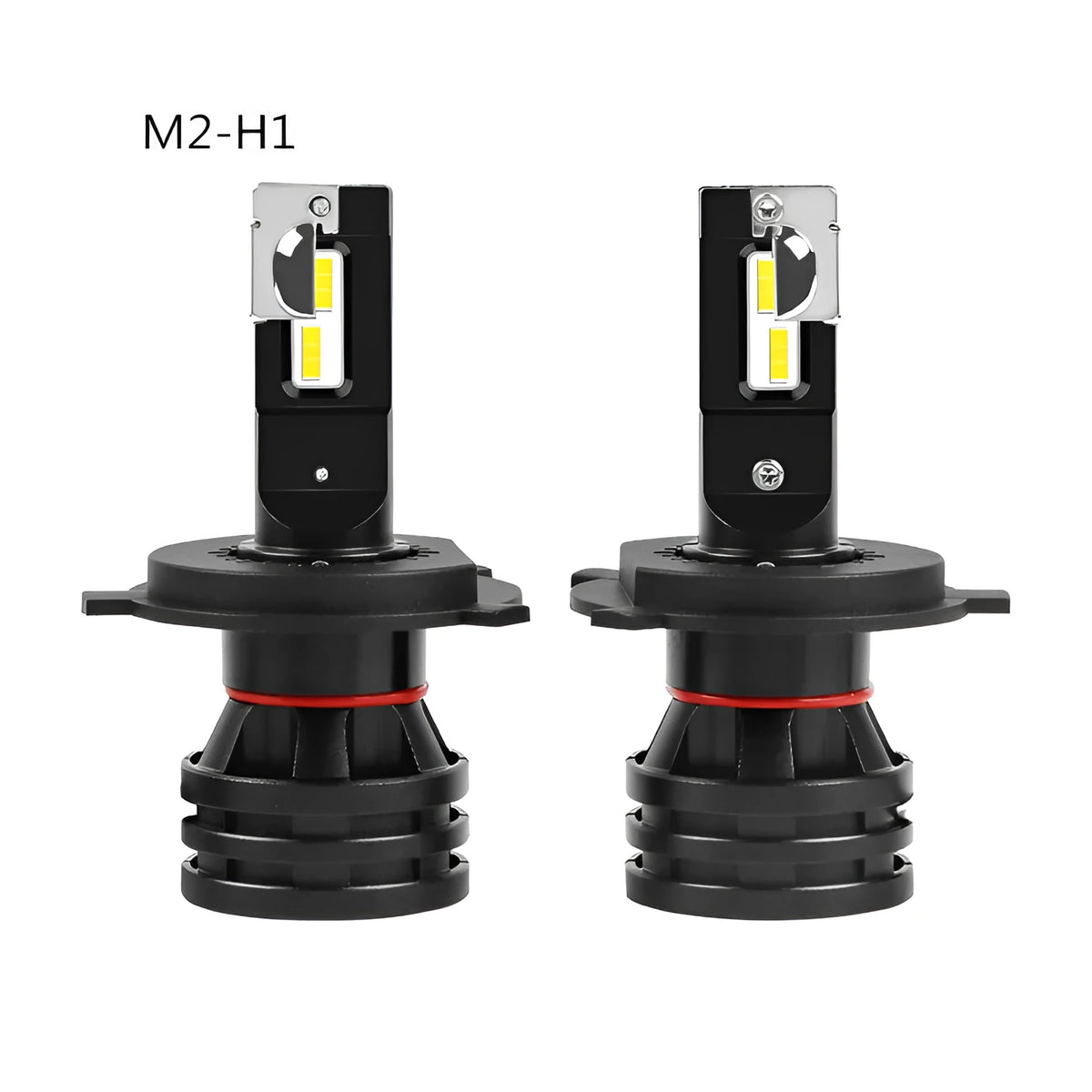 M2 LED headlight bulb 55W 8000LM IP65 with aviation aluminium and copper substrate