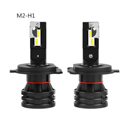 M2 LED headlight bulb 55W 8000LM IP65 with aviation aluminium and copper substrate
