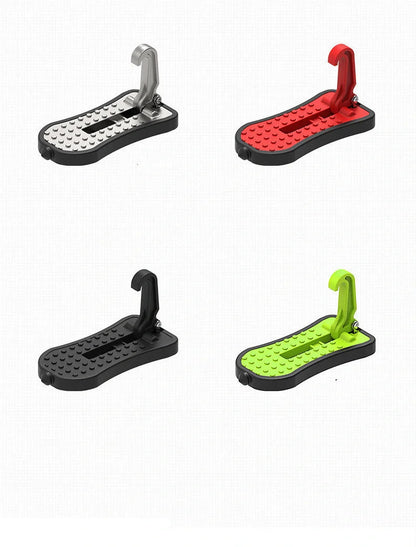Adjustable pedal accessory made of aluminum alloy for automatic transmission vehicles, available in various colors like silver, black, red, and green