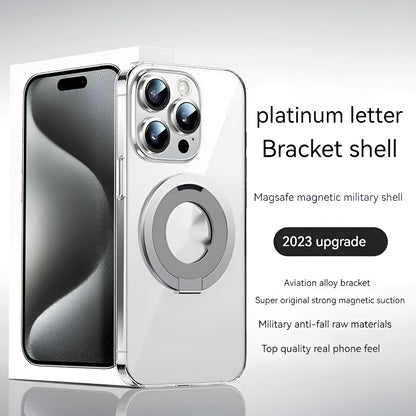 Magnetic silicone phone case for iPhone 13-15 series in transparent and coloured options