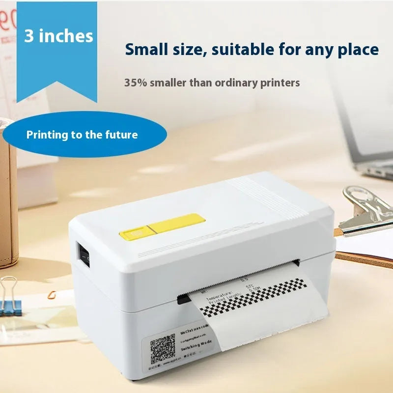 FlashLabel thermal express face label printer for shipping documentation with USB connection