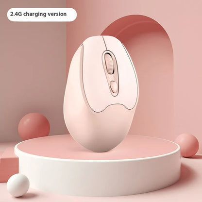 Dual-mode Bluetooth wireless mouse in multiple colours with quiet click operation