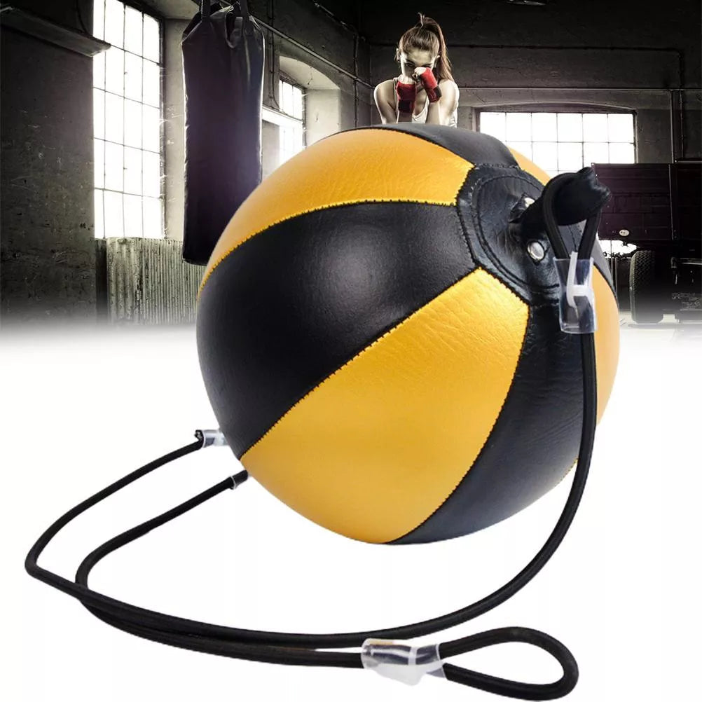 Home Hanging Pear Shape Boxing Speed Ball for training, 20cm diameter, imitation leather PU