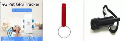 4G Pet Locator GPS Collar with BeiDou tracking for dogs and cats, waterproof design