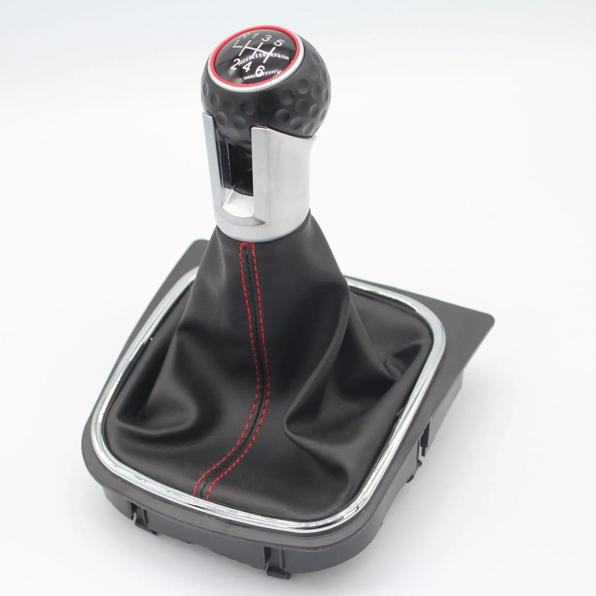 Volkswagen Golf manual gear lever dust boot with leather construction and 12mm installation hole