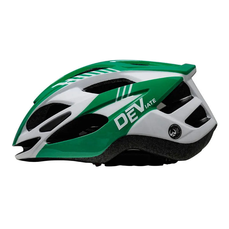 Adult plus size cycling helmet in size L with ultra-light breathable construction