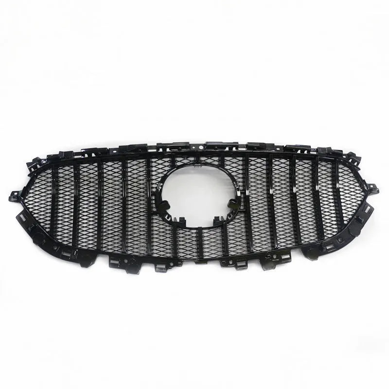 CX5 medium mesh modified GT sports air intake grille for second-generation Mazda CX5 in GT silver finish