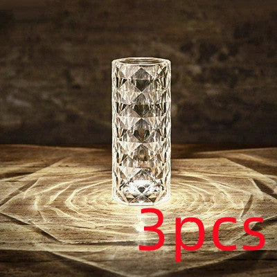 Rose Light and Shadow Projector with mesmerizing 3D rose-petal display, premium acrylic construction, and customizable brightness and color settings