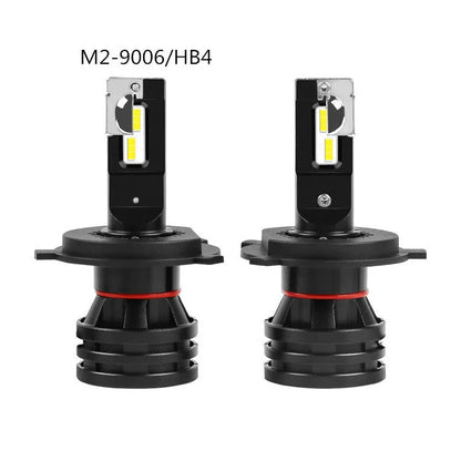 M2 LED headlight bulb 55W 8000LM IP65 with aviation aluminium and copper substrate