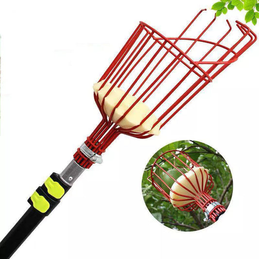 High-altitude retractable fruit picker with durable A3 wire construction