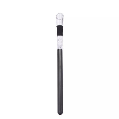 Stainless steel wine chilling rod with leakproof pourer, perfect for quick cooling and enhanced flavor