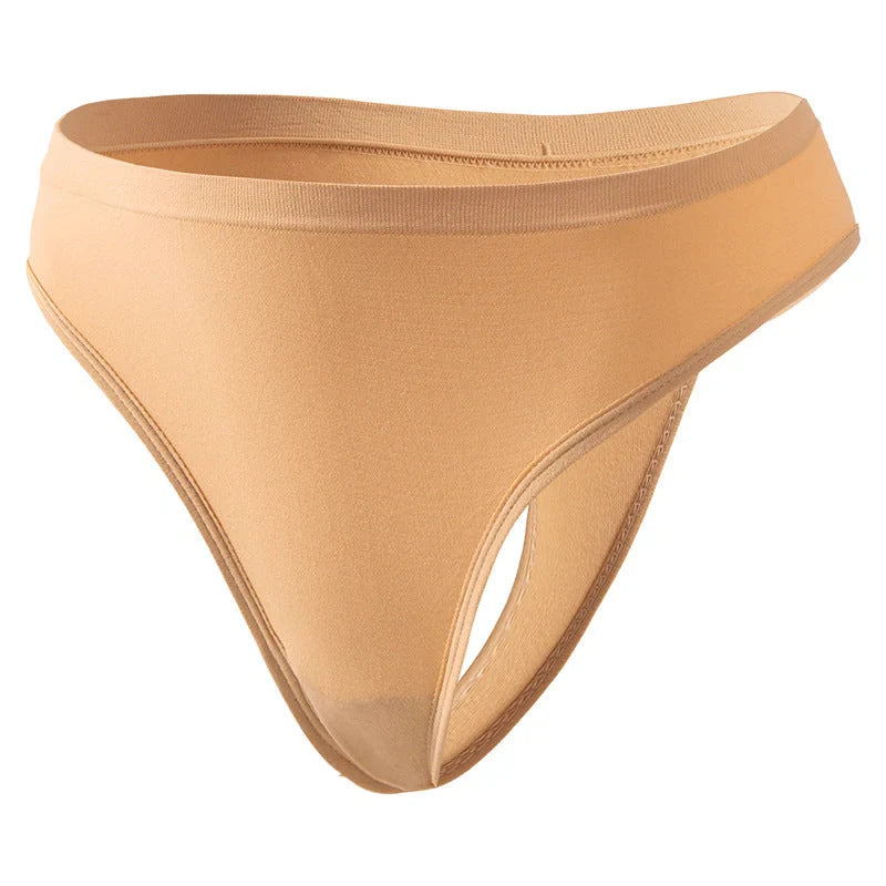Women's low waist cotton sports panties in a 3-color set, featuring quick-drying and breathable fabric.