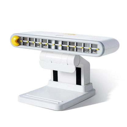 SY14 USB Handheld Computer Clip Screen Fan in white, green, and blue