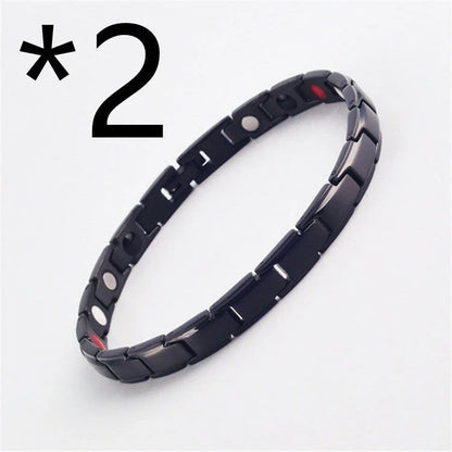Premium therapeutic bracelet for arthritis pain relief, energy boost, and weight loss support