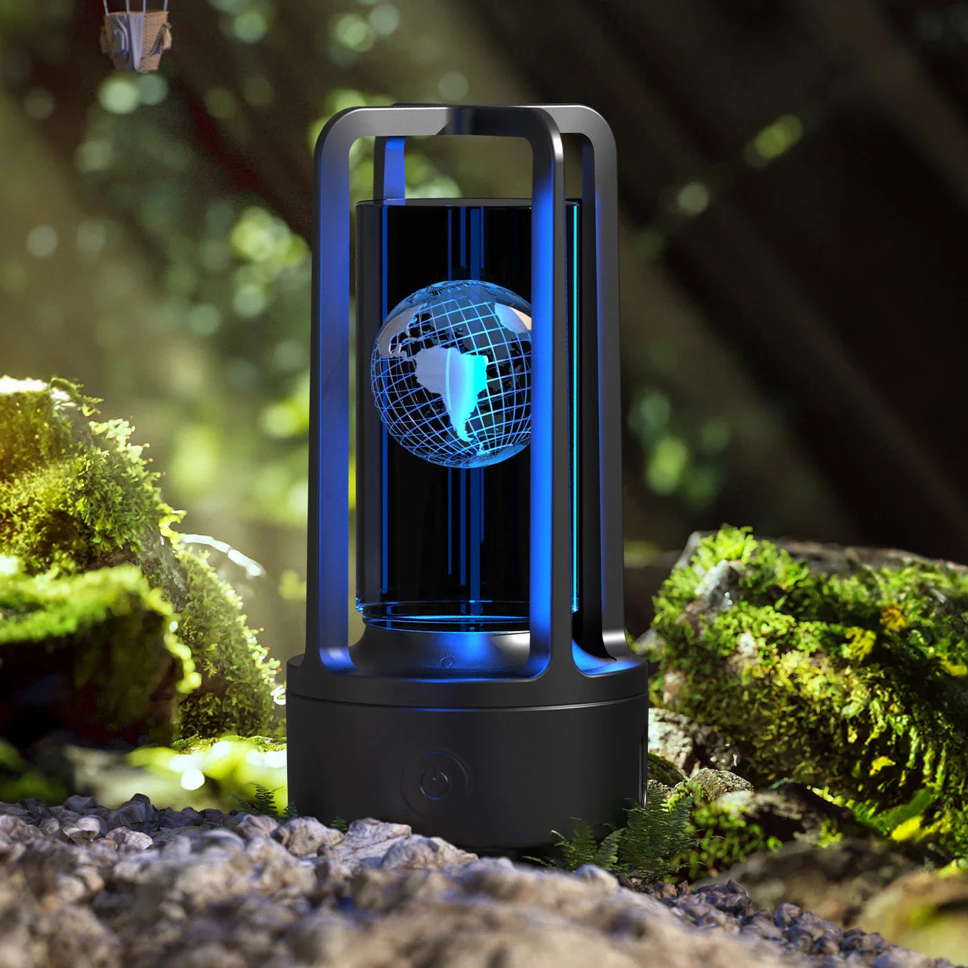 Stylish 2-in-1 Acrylic Lamp and Bluetooth Speaker with Touch Controls and Versatile Designs