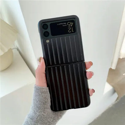 Samsung Z Flip3 flip case in seven colours with 0.8mm PC shell and solid-colour design