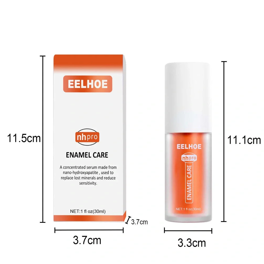 30ml fluoride-free whitening toothpaste in 12.5cm compact tube with teeth whitening variant