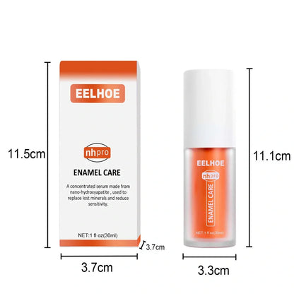 30ml fluoride-free whitening toothpaste in 12.5cm compact tube with teeth whitening variant