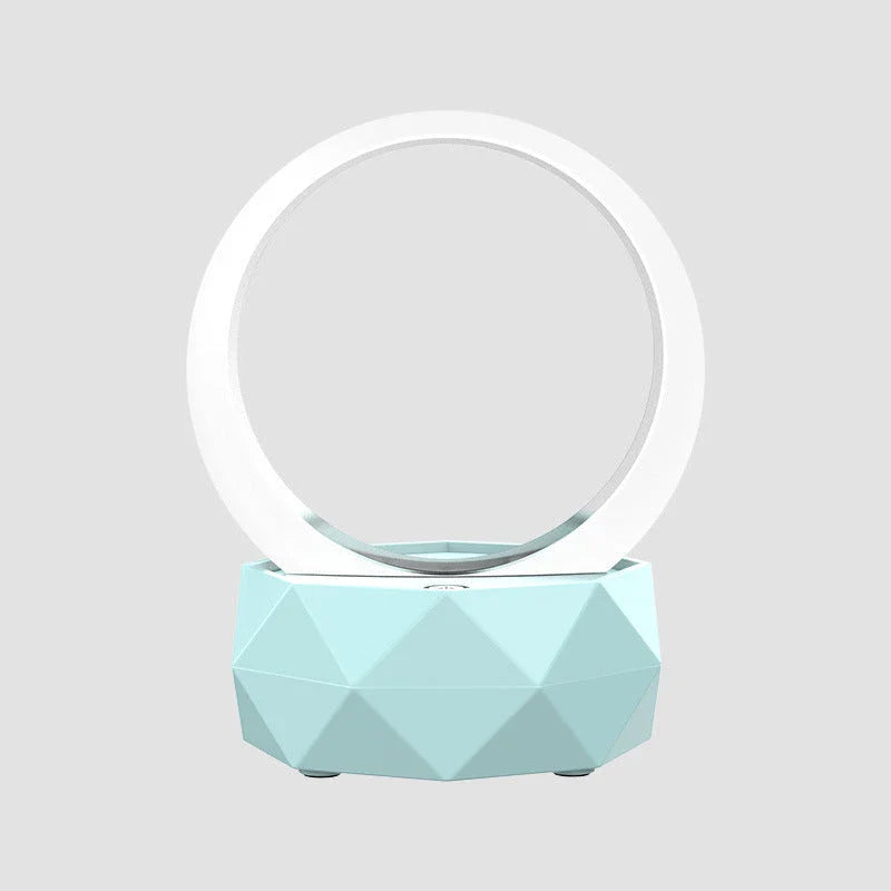 Bedside Bluetooth Speaker with vibrant RGB lighting, surround sound, and wireless Bluetooth connectivity