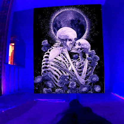 Purple polyester wall tapestry with brushed texture in rectangular shape showing colour variations LS-HXD-558 to LS-HXD-565