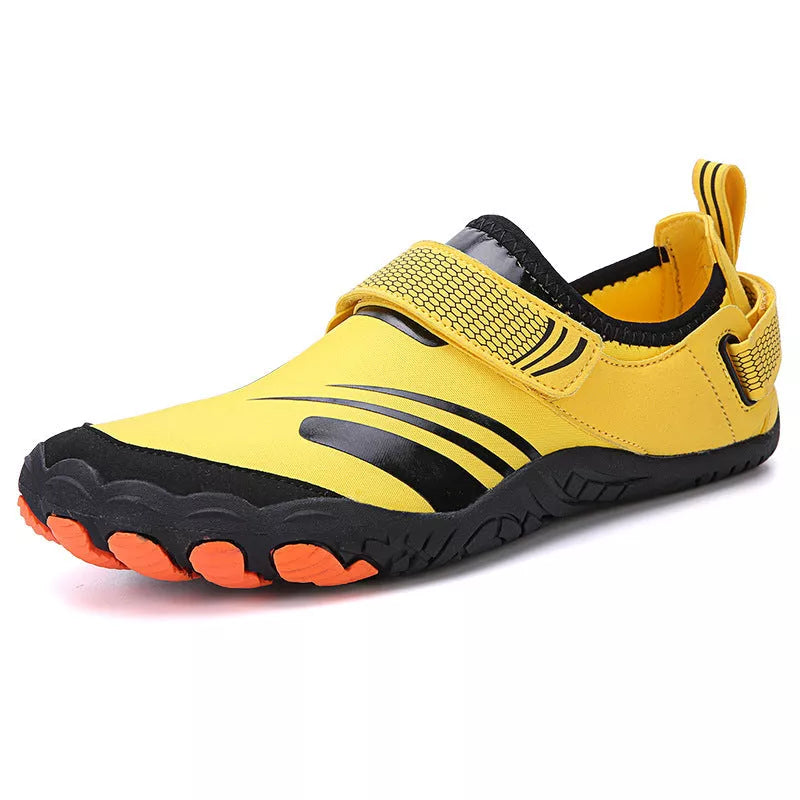 Men's multi-sport shoes in various colors for mountaineering, rock climbing, and cycling