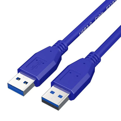 USB 3.0 data cable with nickel-plated connectors for connecting mobile hard disk boxes to computers