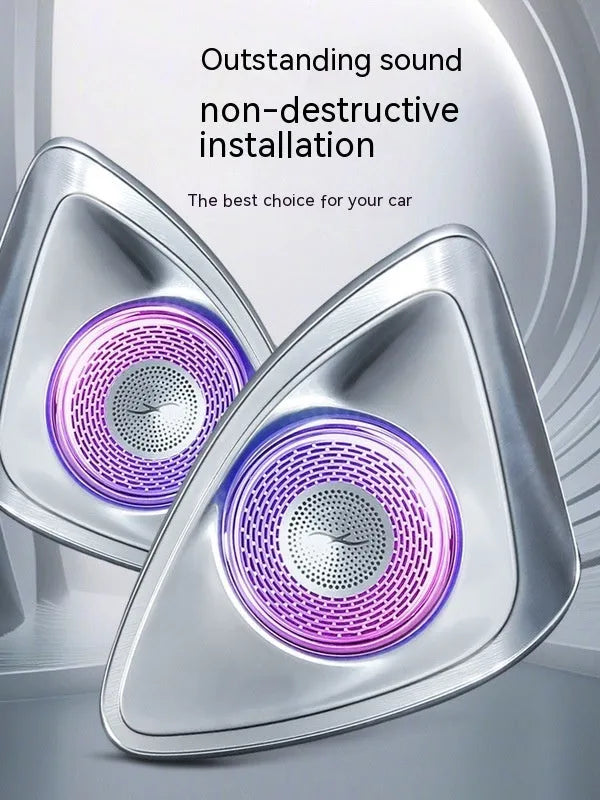 Burmester style rotating tweeter car speakers for Mercedes-Benz GLC X254 model