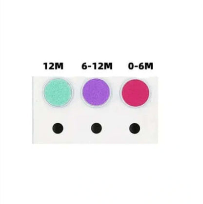 Baby Electric Nail Grinder in red and green with multiple grinding heads