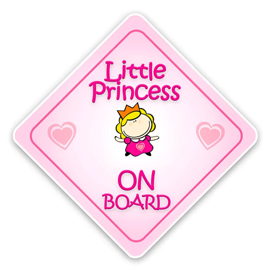 Baby On Board reflective car sticker B033 with PET material in multiple baby-themed designs