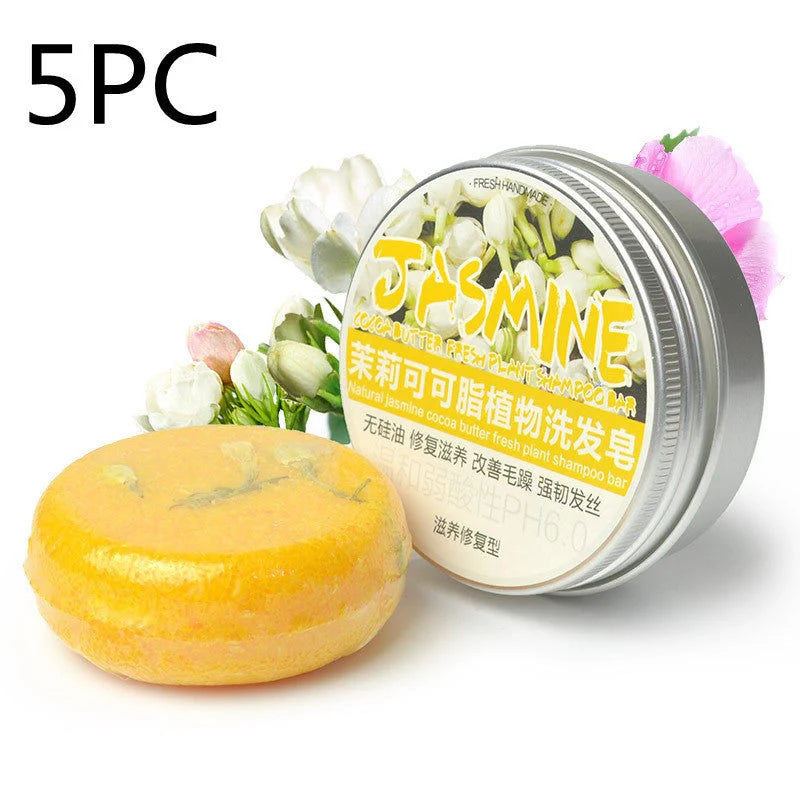 Ginger Essential Oil Soap for scalp nourishment and hair repair, 60g