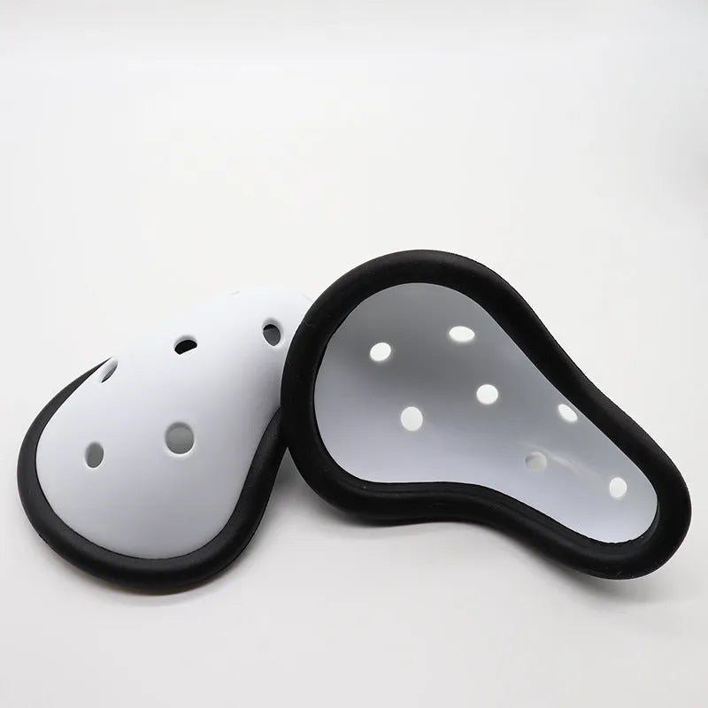 Rubber sports genital protector for hockey rugby boxing Sanda fighting in adult and children sizes