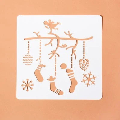 Stylish DIY holiday photo tent kit with hollowed-out design for easy festive decor and custom Christmas scenes