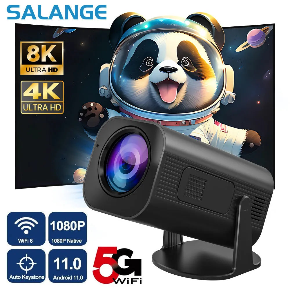 P330 portable mini projector in black or white with remote control and 1280x720 resolution display