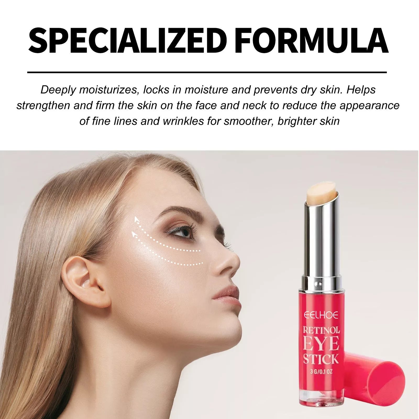 Retinol Eye Cream for Skin Repair, 3g net content, universal skin type