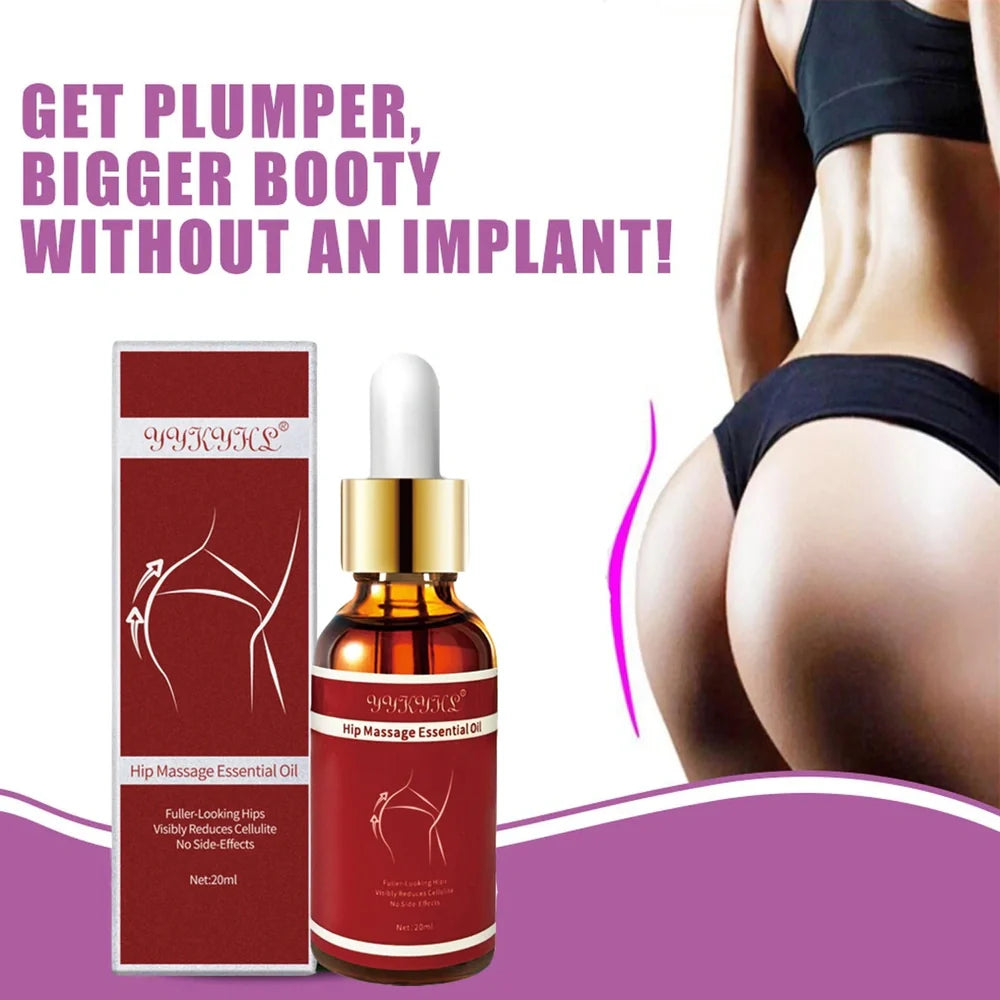 20ml sculpting butt lifting cream massage oil bottle with grapeseed oil for moisturising