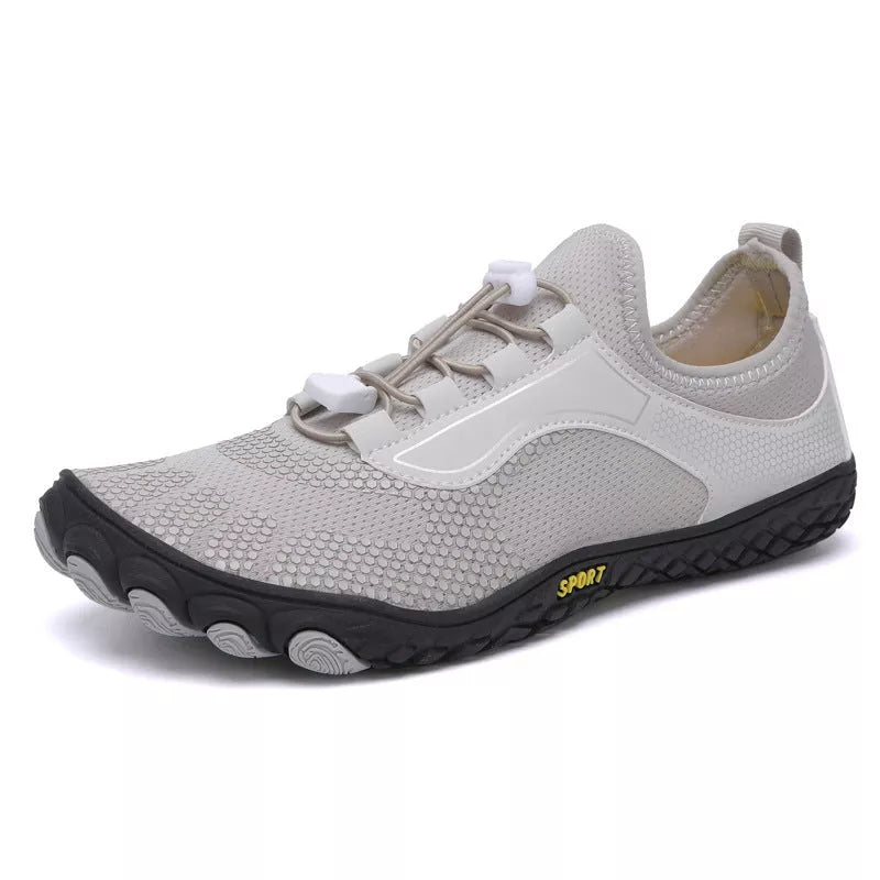 Men's and women's fitness running climbing shoes with non-slip rubber sole