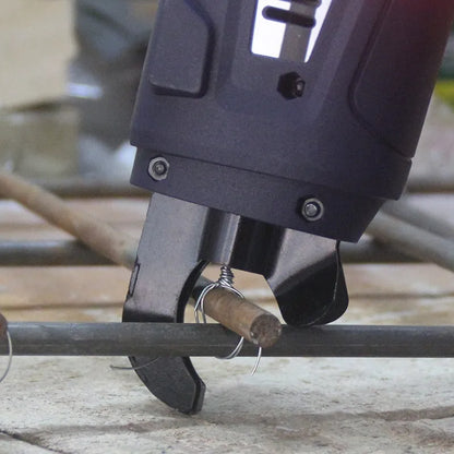 Electric steel bar tying machine with battery, charger and toolbox for construction reinforcement