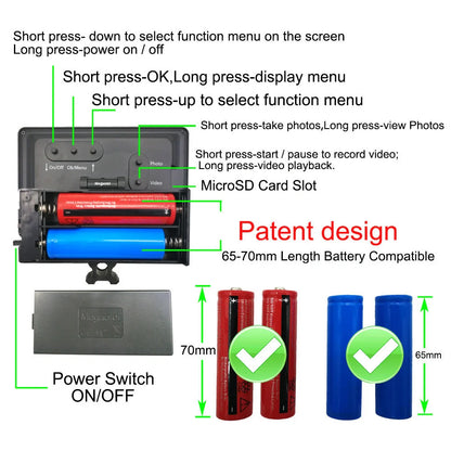 Infrared Night Vision Telescope with HD camera for clear nighttime viewing