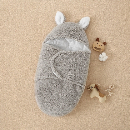 Cozy Winter Baby Quilt with Anti-Shock Design in various colors