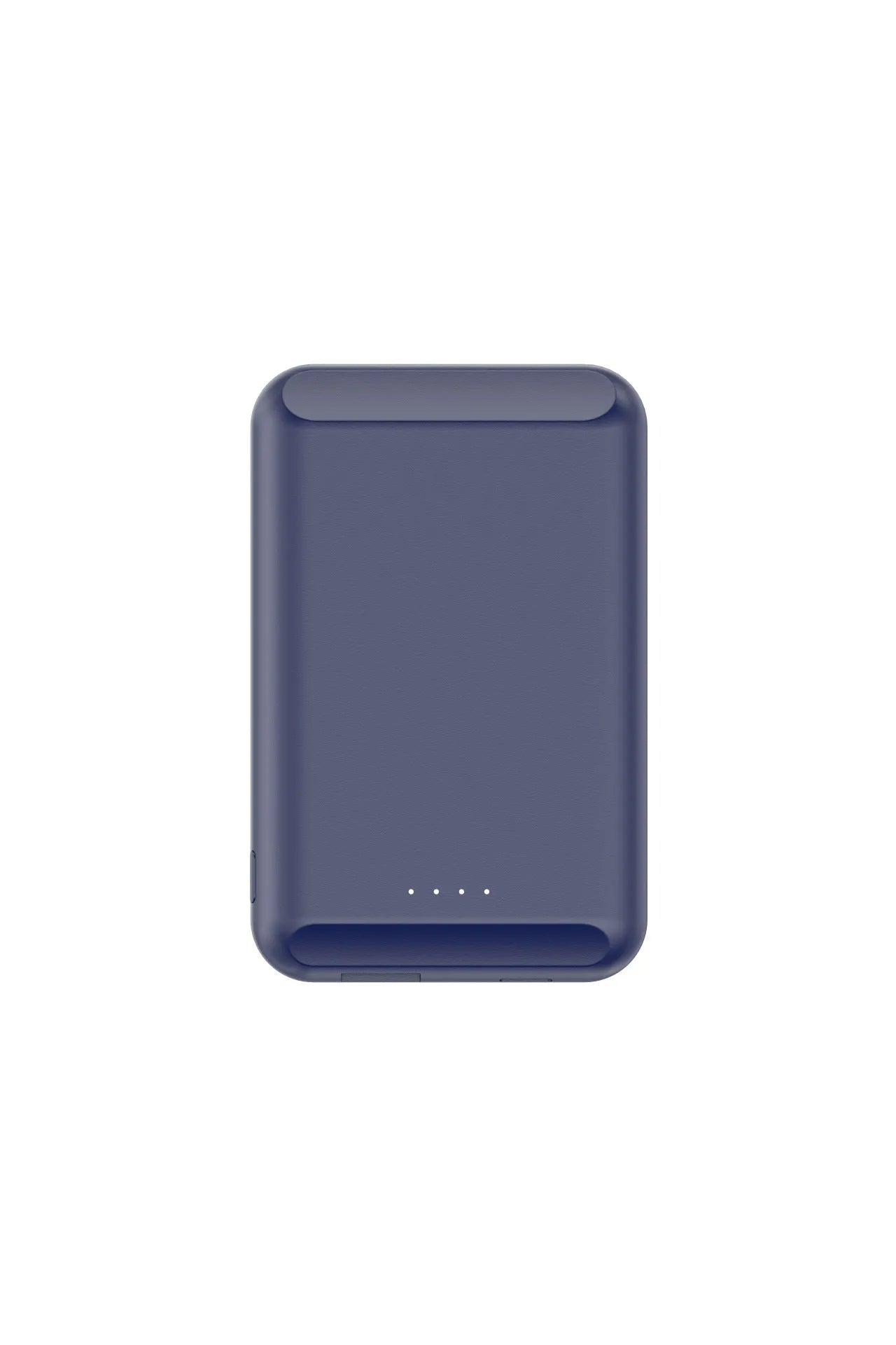 Son magnetic wireless power bank 5000mAh in black blue green pink white colours showing compact 85mm size