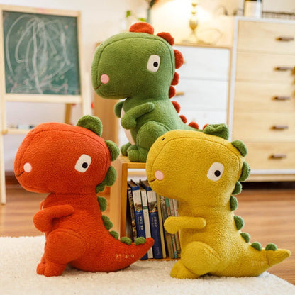 Tyrannosaurus Rex plush doll in three colours with six height options from 25cm to 1.2 metres