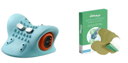 USB-powered electric massage pillow with compact dimensions for vehicle and home use