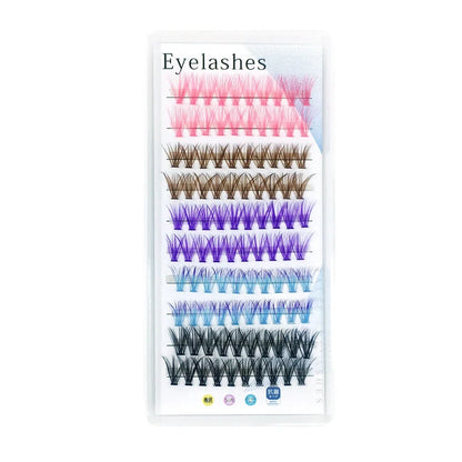 Hand-applied false eyelash extensions in multiple colours and lengths from 10mm to 16mm