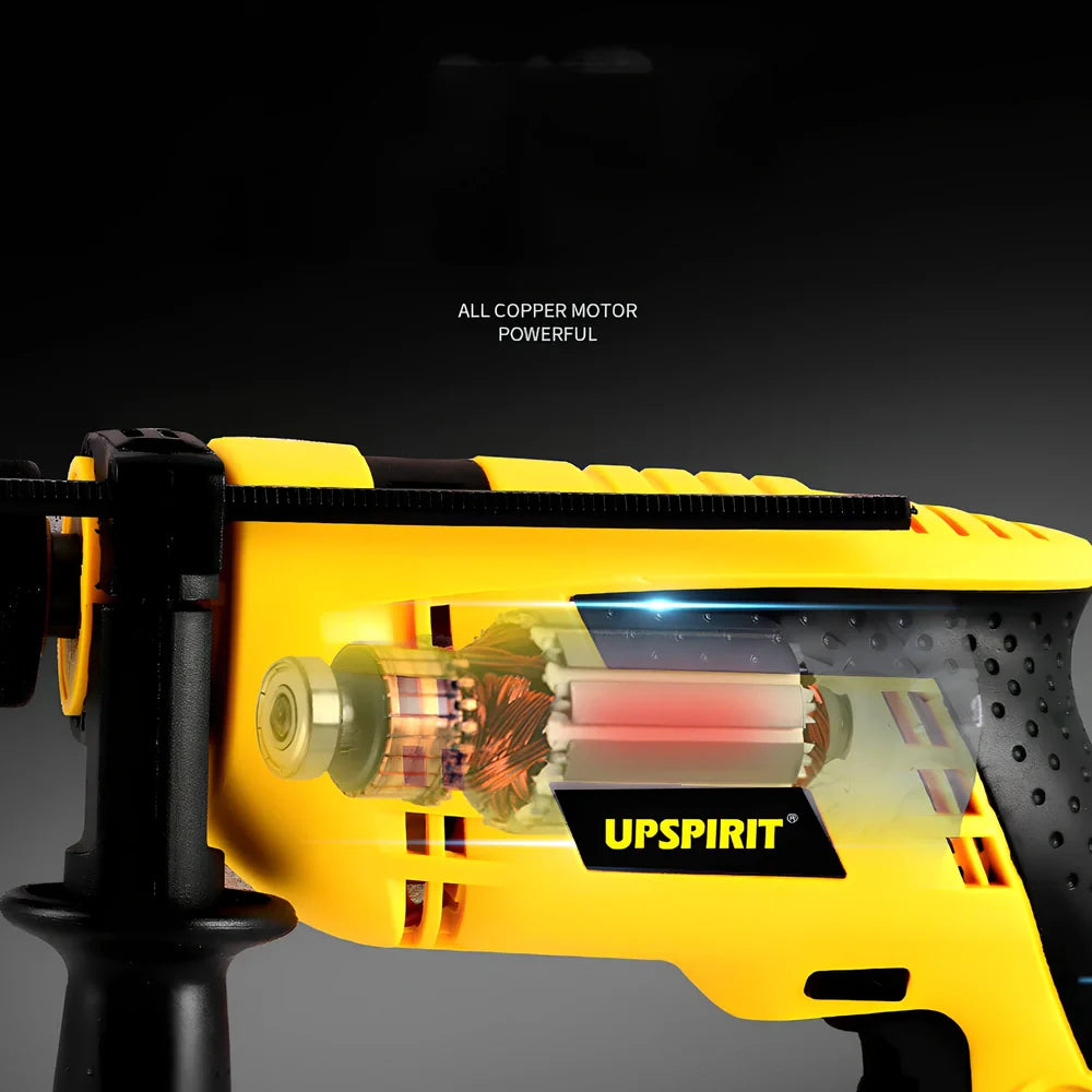 13mm household impact electric drill with 710W power and variable speed control